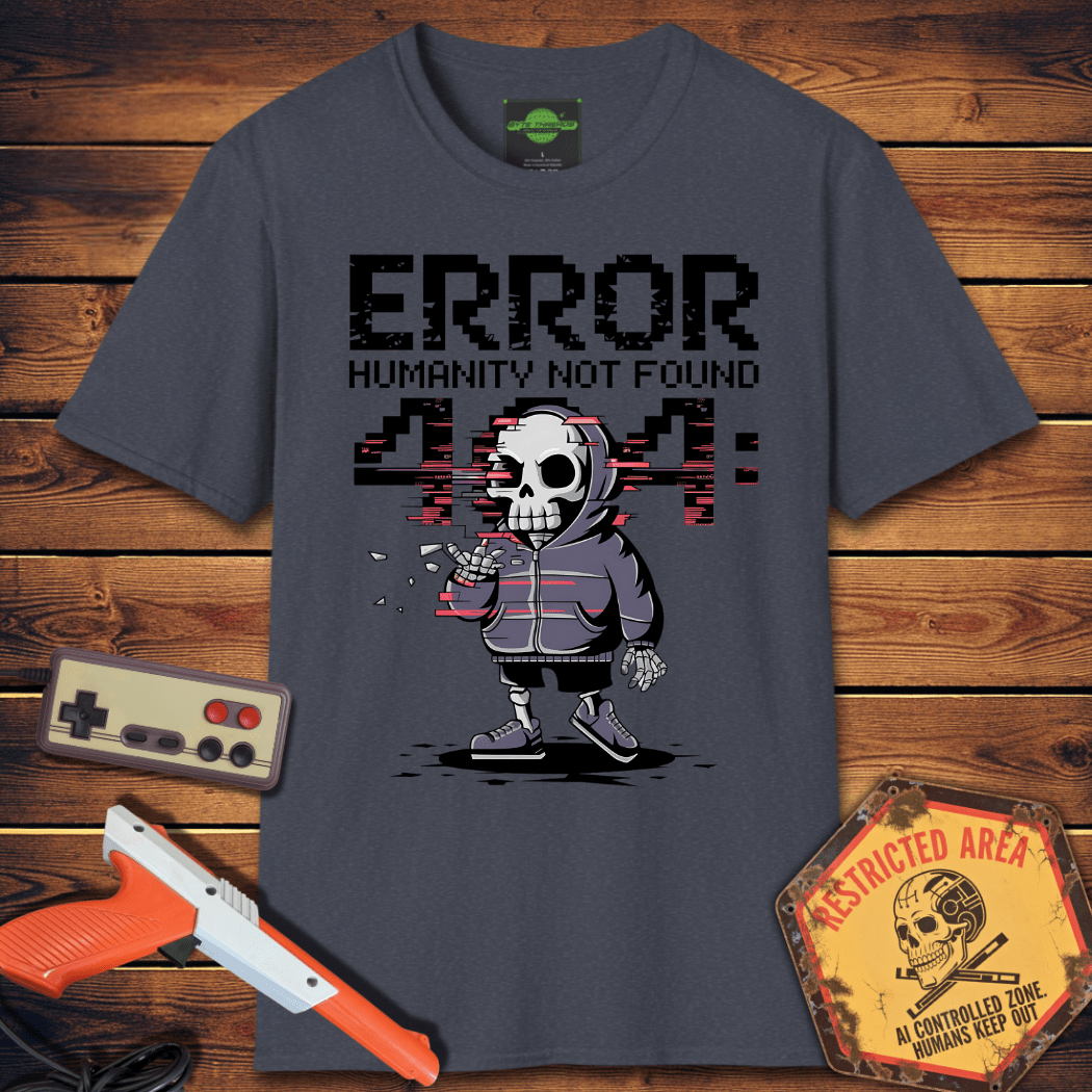 T-Shirt error humanity not found