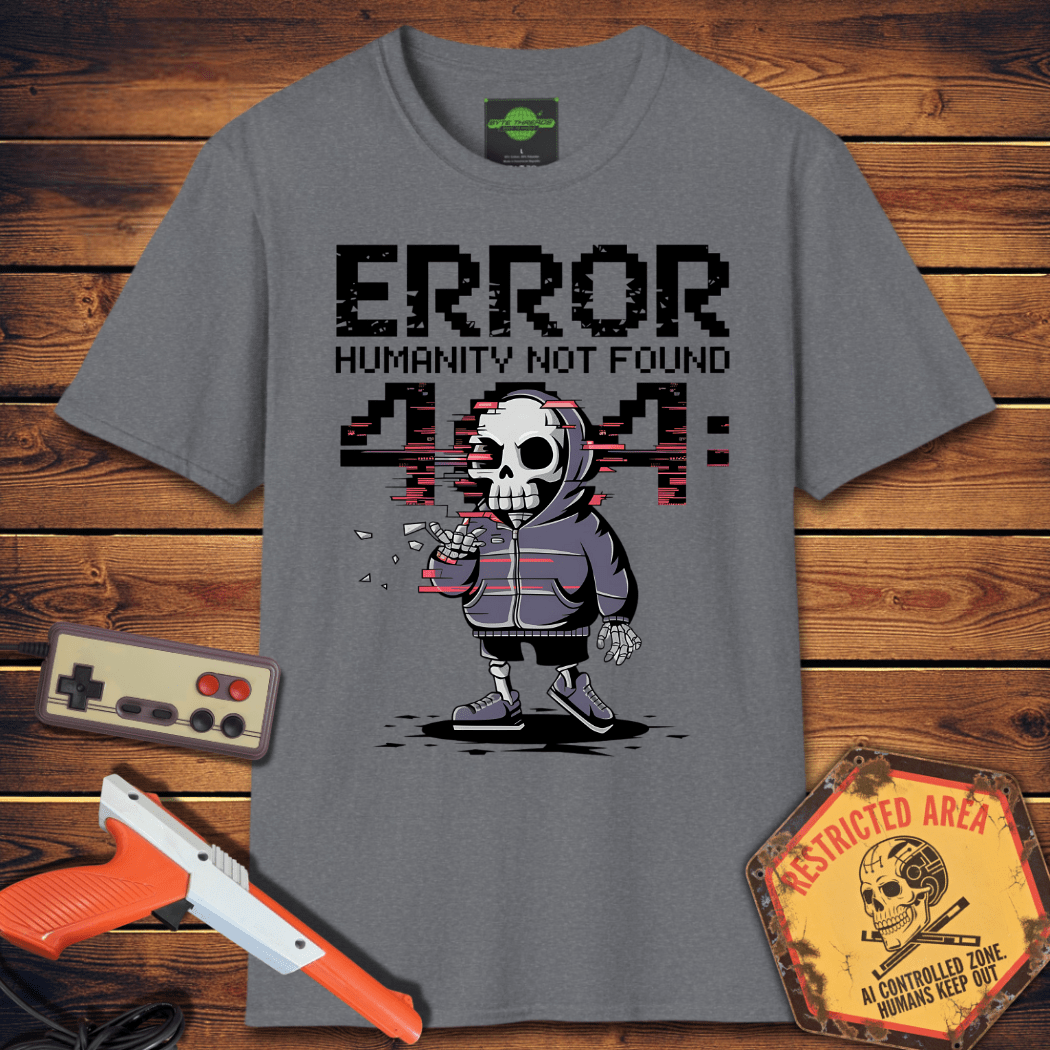 T-Shirt error humanity not found