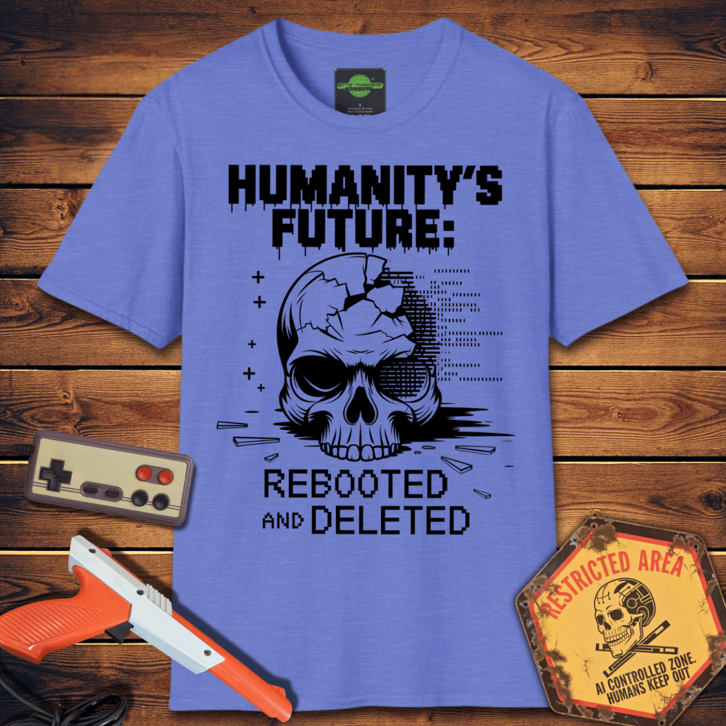 T-Shirt humanity's future rebooted