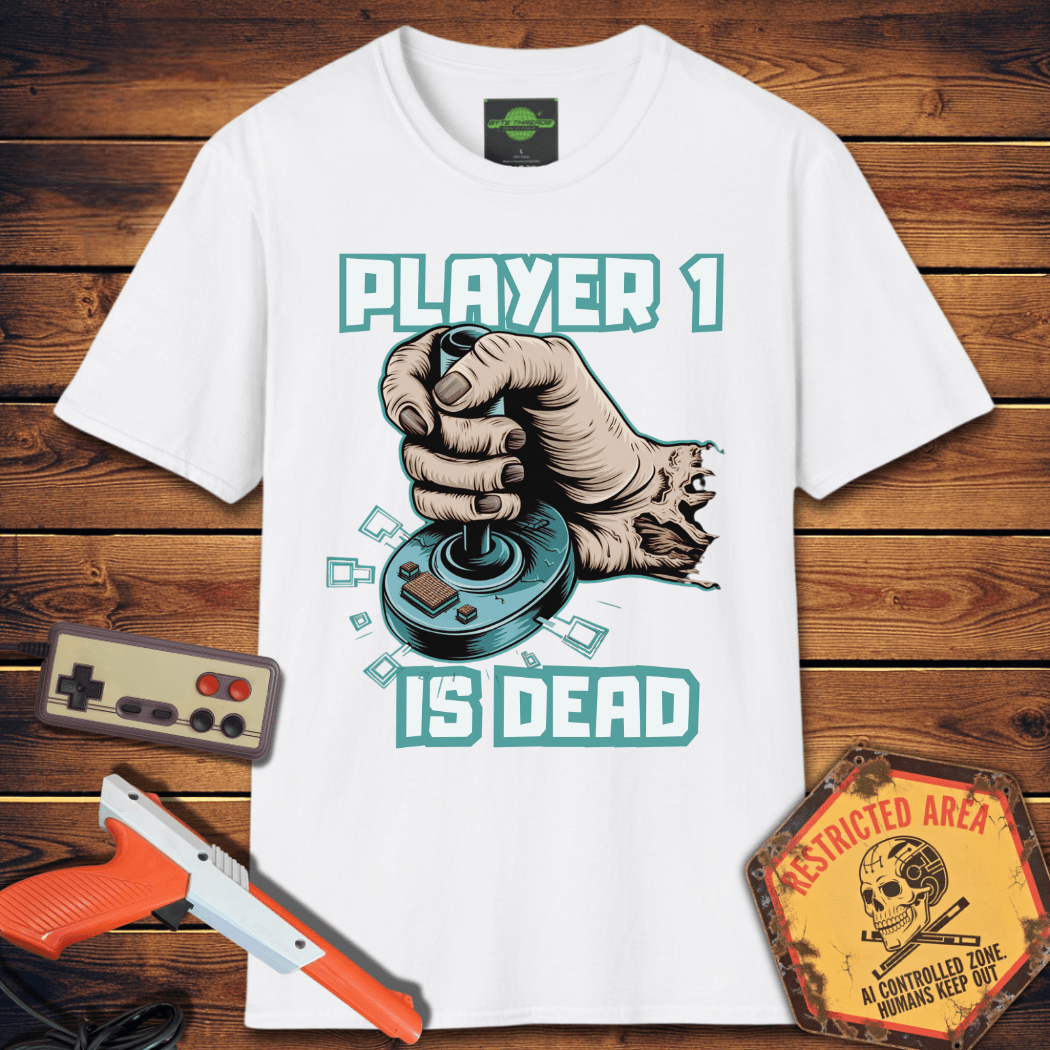 T-Shirt player 1 is dead