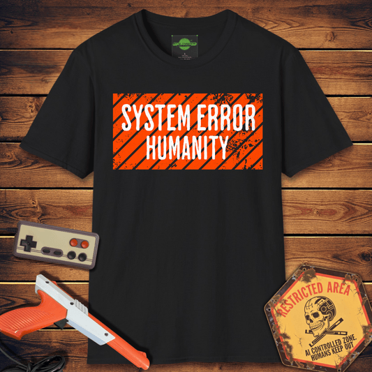 T-Shirt system error humanity (1)