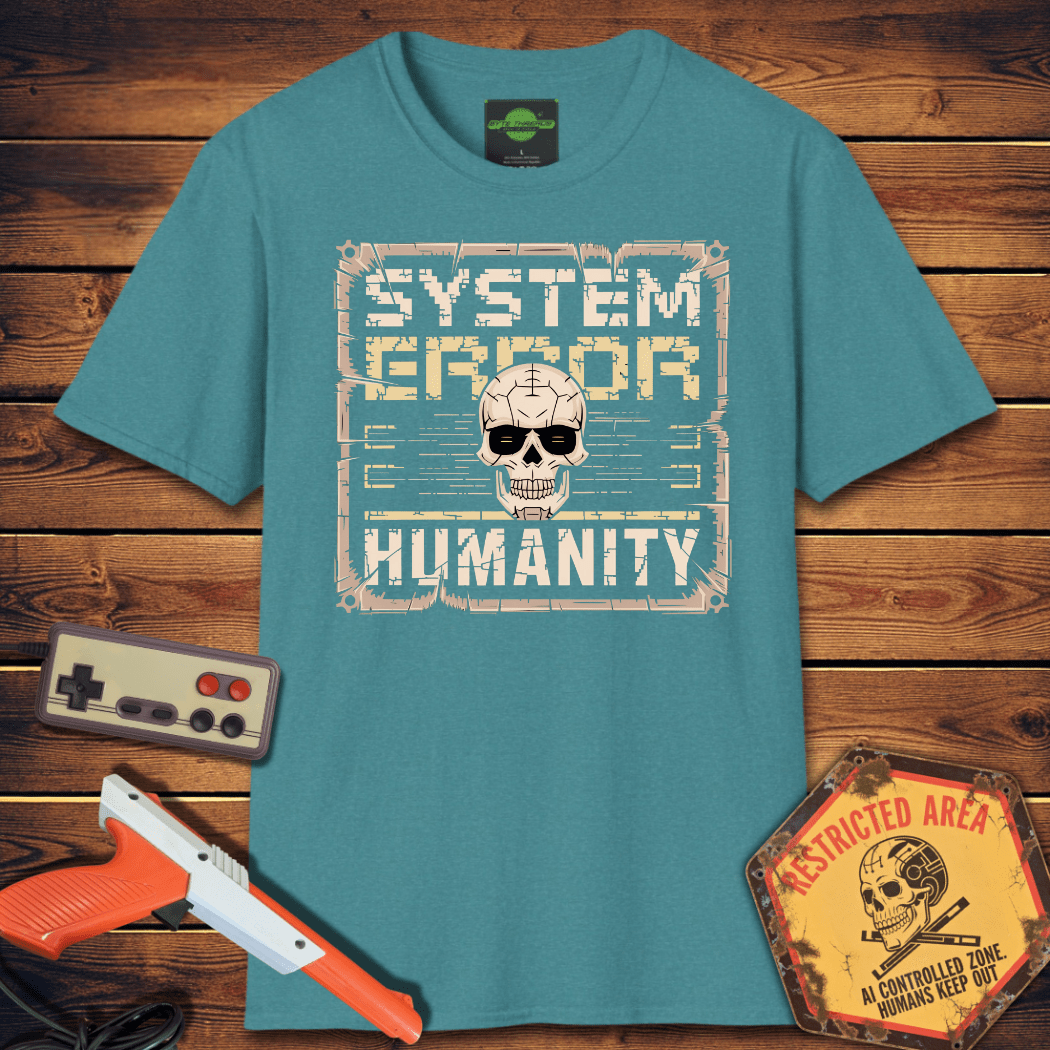 T-Shirt system error humanity