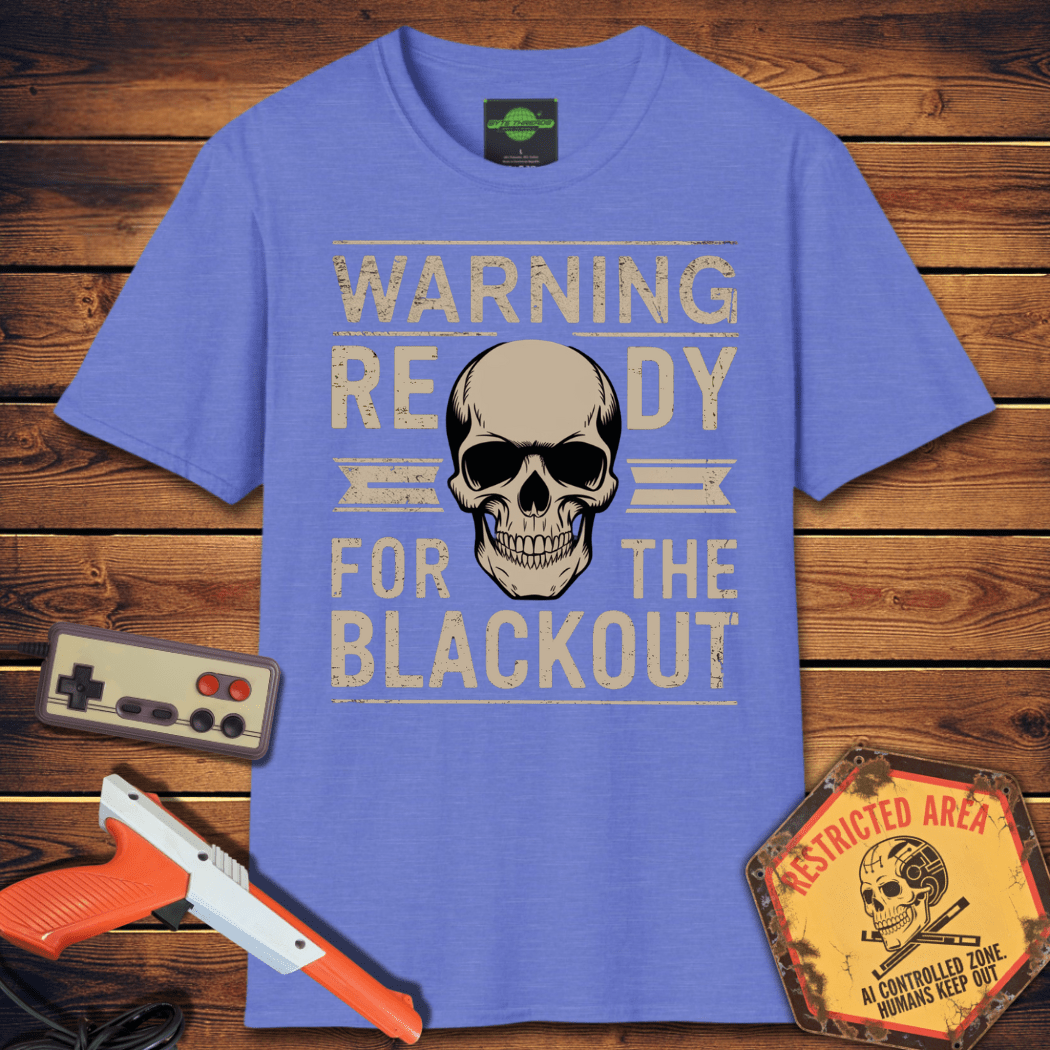 T-Shirt warning ready