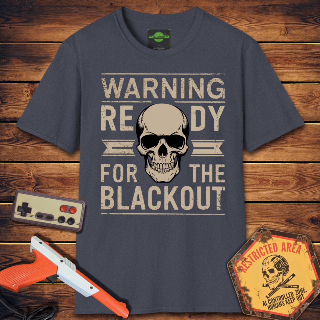 T-Shirt warning ready