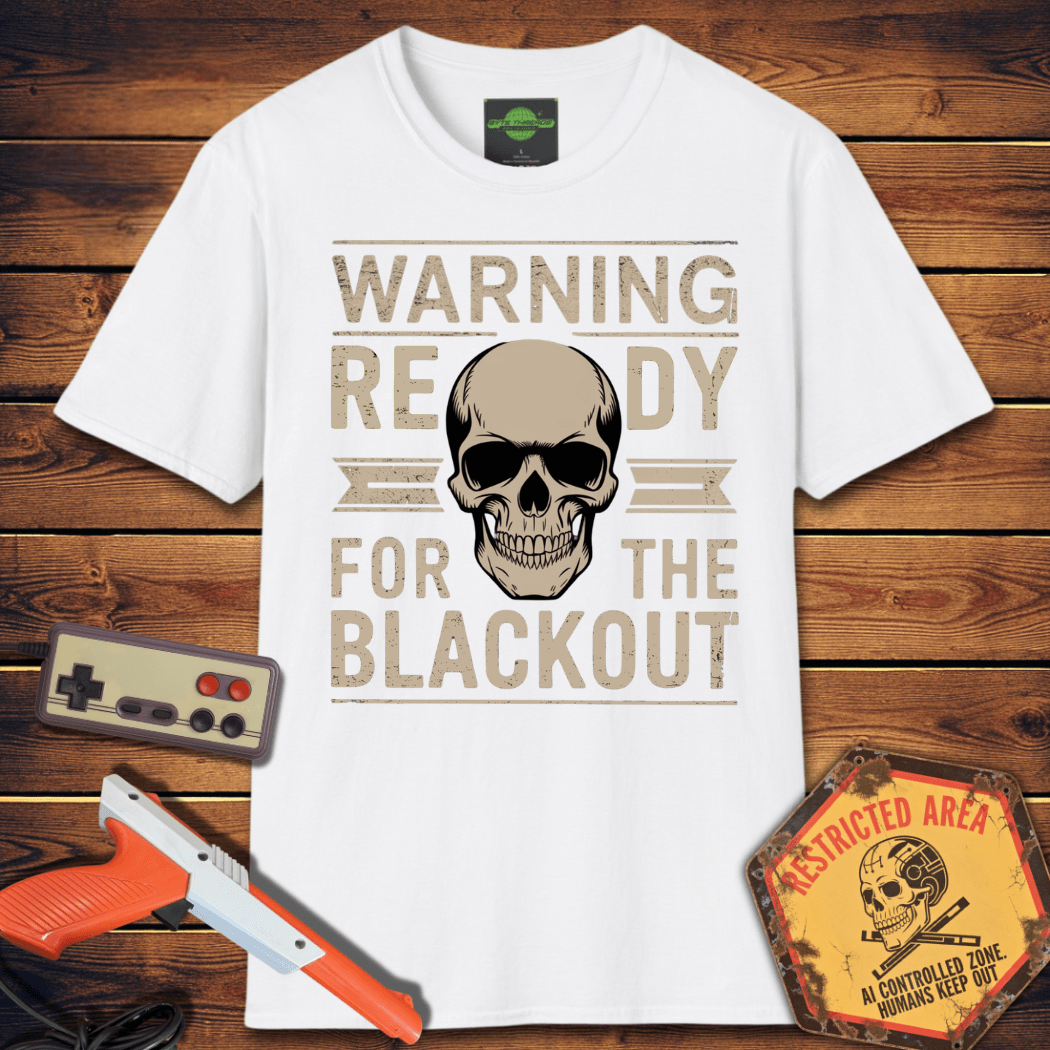 T-Shirt warning ready