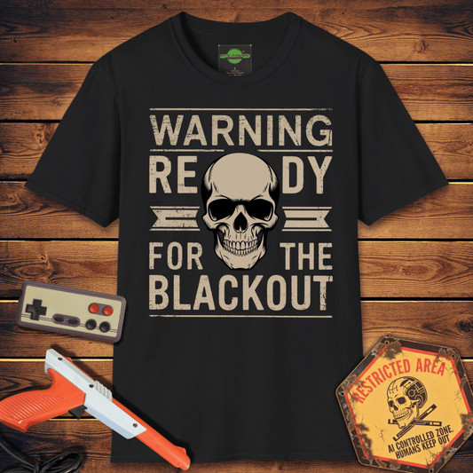 T-Shirt warning ready